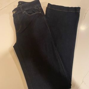 White House Black Market flare Jean size 2L